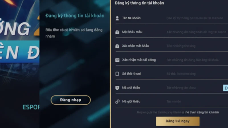 Hướng dẫn chi tiết cách đăng ký TF88 mới nhất 2025 Đăng ký TF88 trên giao diện máy tính