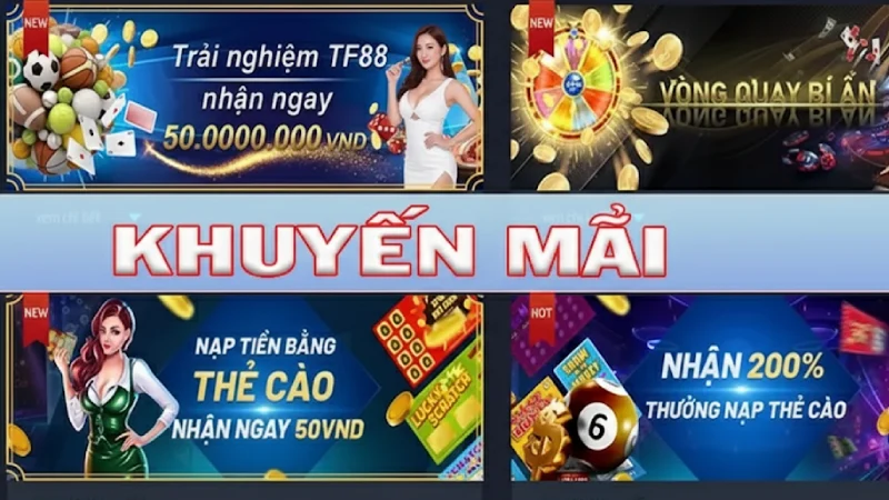 Tổng Hợp Khuyến Mãi TF88 Hấp Dẫn Nhất Tổng Hợp Khuyến Mãi TF88 Hấp Dẫn Nhất